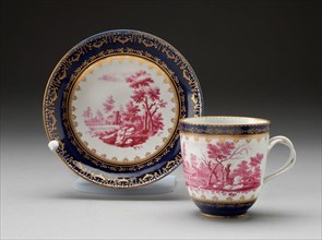 Cup and Saucer, Doccia, c. 1775.