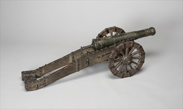 Model Field Cannon with Carriage, Netherlands, c. 1600.