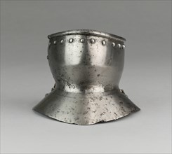 Bevor ("Falling Buff") with Two Gorget Pieces, Europe, c. 1500.