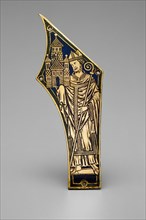 Plaque with a Bishop, Germany, 1180/1200.