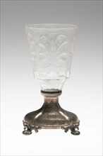 Goblet, Bohemia, c. 1745 (glass) 1850 (mount).