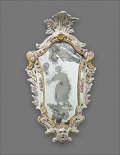 Mirror: Shepherdess, Italy, 1740/60.