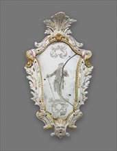 Mirror: Courtier, Italy, 1740/60.