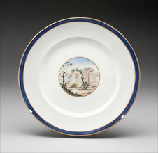 Plate, Naples, Early 19th century.