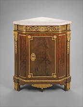 Corner Cabinet, France, c. 1785.