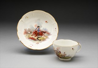 Cup and Saucer, Ludwigsburg, c. 1770.