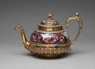 Teapot, Augsburg, c. 1700.