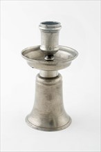 Candlestick on Bell-Shaped Base, Netherlands, 17th century.