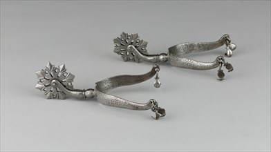 Pair of Rowel Spurs, Northern Europe, early 17th century.