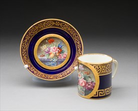 Cup and Saucer, Sèvres, Late 18th century.