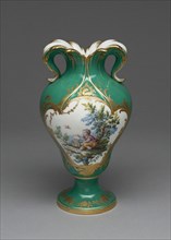 Vase (Vase à oreilles), Sèvres, c. 1756.