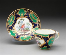 Cup and Saucer, Sèvres, 1766.