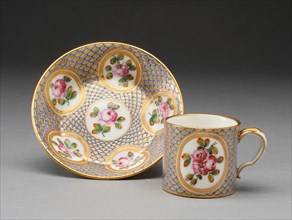 Cup and Saucer, Sèvres, 1777.