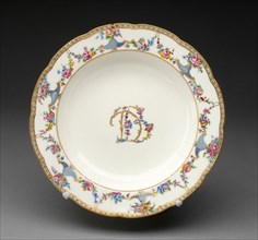 Soup Plate, Sèvres, 1771.