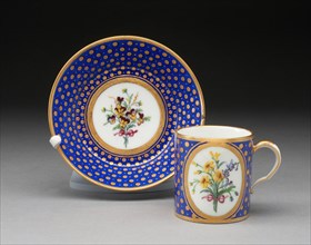 Cup and Saucer, Sèvres, 1788.