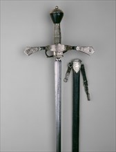 Sword with Scabbard for an Officer in the Bodyguard of the Elector of Saxony, Dresden, c. 1580.