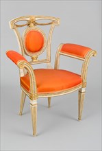 Armchair (one of two), Toscana, c. 1800.