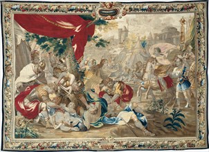 The Massacre at Jerusalem, from The Story of Titus and Vespasian, Brussels, 1650/75. Woven at the workshop of Gerard Peemans, after a design by Charles Poerson.