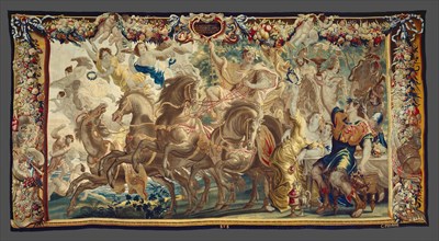 The Triumph of Caesar from The Story of Caesar and Cleopatra, Flanders, c. 1680. Woven at the workshop of Gerard Peemans, after a design by Justus van Egmont.