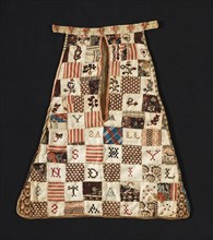 Pocket, United States, c. 1799. During the 18th and early 19th centuries, women's clothing did not have sewn-in pockets. Separate pockets were tied around the waist and concealed beneath skirts. Attri...