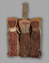 Dolls, Peru, 1950/84, with textile fragments from A.D. 1000/1476.