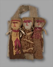 Dolls, Peru, 1950/84, with textile fragments from A.D. 1000/1476.