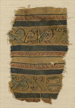 Fragment (Border), Egypt, Roman period (30 B.C.- 641 A.D.), 1st/5th century.