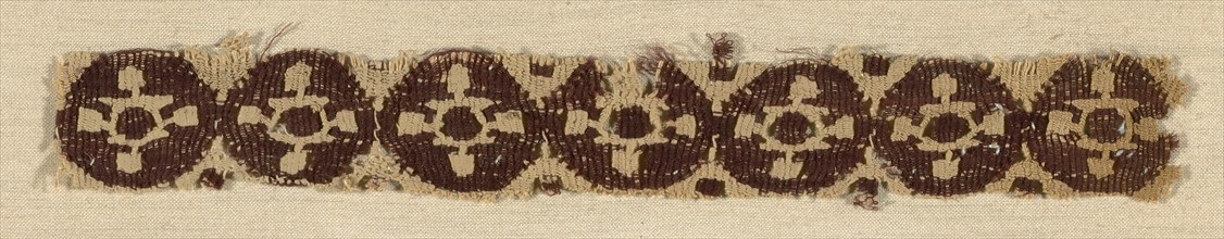 Fragment (Border), Egypt, Greco-Roman period (30 B.C.- 641 A.D.), 4th/6th century.