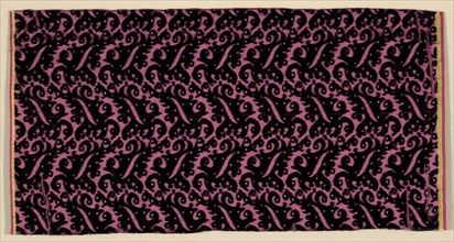 Fragment, United States, 1838/1855. Designed by Gertrude Rapp. Under the direction of Gertrude Rapp, members of the Harmony Society, a small pious sect of Lutheran immigrants, raised silkworms and wov...