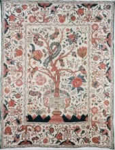 Palampore (bed cover), India, 18th century.