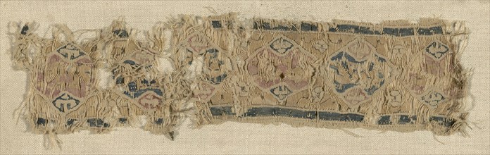 Border Fragment, Egypt, Fatimid period (969-1171).