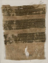 Fragment, Egypt, Arab period (641-969)/Fatimid period (969-1171)/Ayyubid period (1171-1250)/ Mamluk period (1250-1517), 9th/13th century.