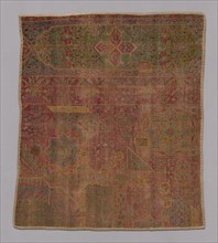Carpet Fragment, Egypt, Mamluk period (1250-1517), late 15th/early 16th century.
