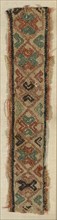 Border, Egypt, Roman period (30 B.C.- 641 A.D.), 5th/6th century.