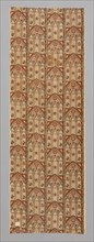 Gothic Arches (Furnishing Fabric), England, 1830/35. Pattern inspired by church architecture.