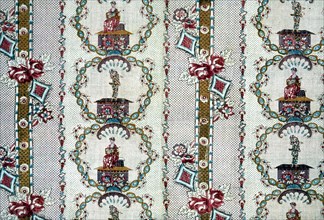 Domino (Furnishing Fabric), France, 1780/1800.