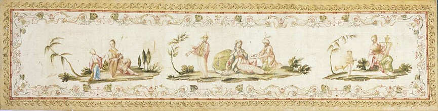 Panel (Furnishing Fabric), France, 1775/1800.