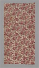 Cape Provencale (Dress or Furnishing Fabric), France, 1725/75. Floral print with pomegranates.