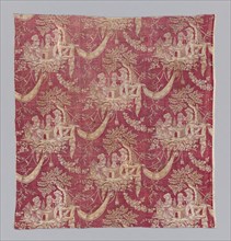 Children and Pets (Furnishing Fabric), Normandie, 1800/1820.