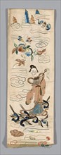 Sleeve band, China, Qing dynasty (1644-1911), 19th century.