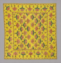 Needlework Cover, India, 19th century.