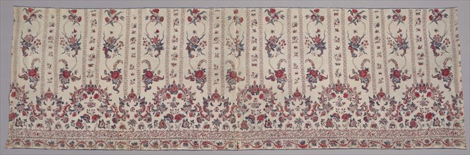 Panel of Chintz for a Skirt, India, 1730-50.