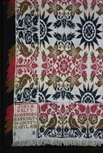 Coverlet, Maryland, 1839.