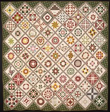 Friendship Quilt, New Jersey, 1842. Made for Ella Maria Deacon.
