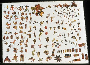 Fragments, Peru, 100 B.C./A.D. 200. Nazca Valley, Coyungo.