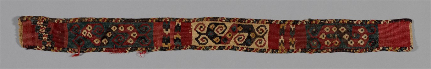 Fragment (Headband), Peru, A.D. 600/900.