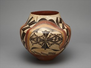 Polychrome Jar, c. 1880.