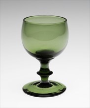 Claret Glass, c. 1824/40. Attributed to the Jersey Glass Company.