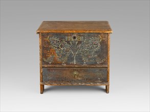 Chest-Over-Drawer, c. 1725. Attributed to Robert Crosman.