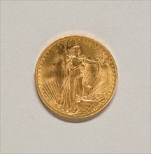 United States Twenty Dollar Coin, 1907.